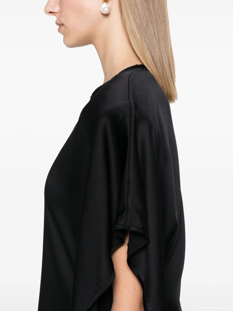 Affordable Women jersey McCartney draped mini Stella dress 0408